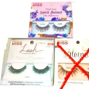 BNIB Kiss Lashes 2 Sets!